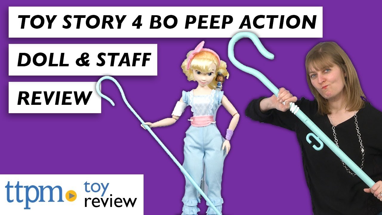 Watch Toy Story 4 Bo Peep Action Staff & Epic Moves Bo Peep Action